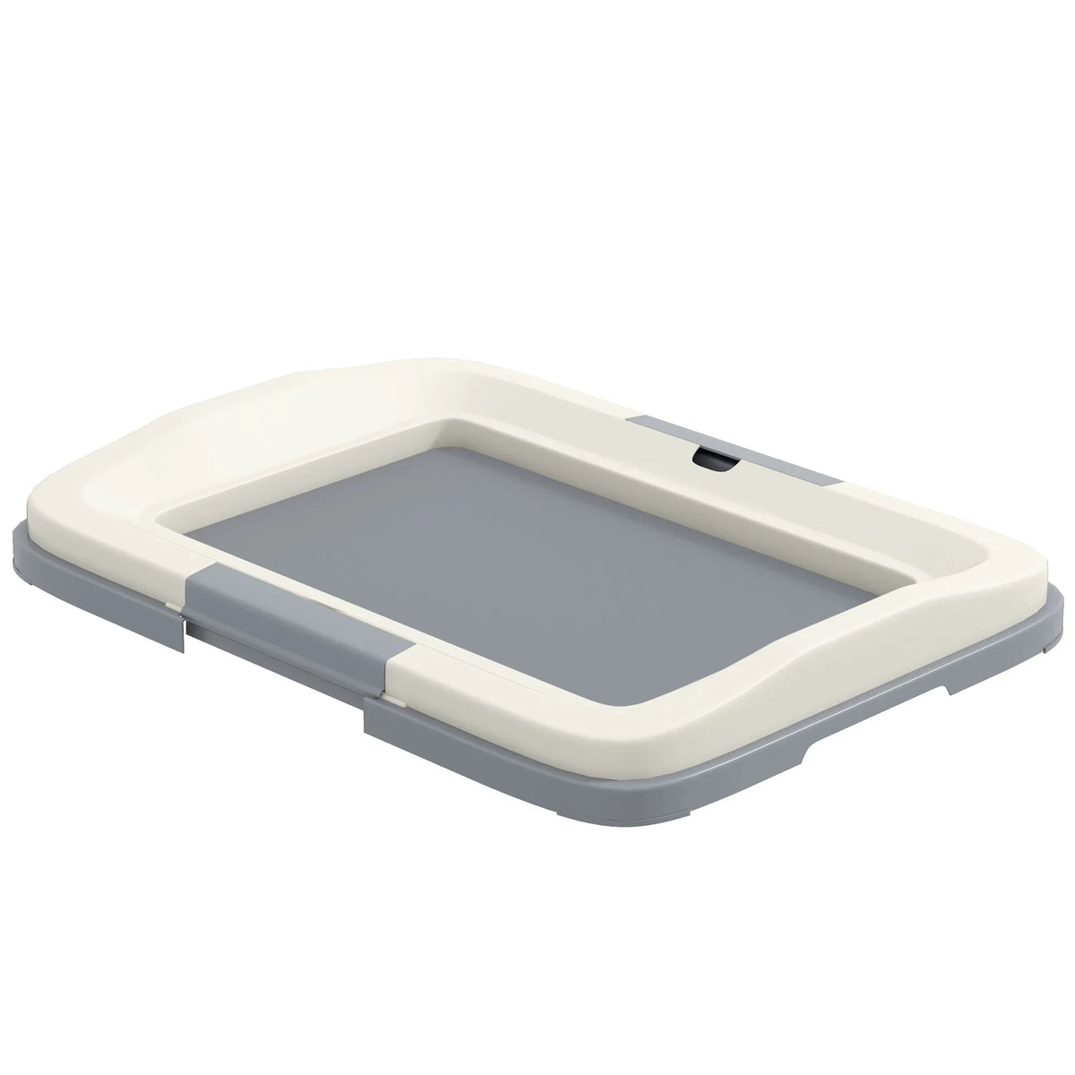 18" X 13" Pee Pad Holder, Dog Potty Tray For Indoor Outdoor, Easy