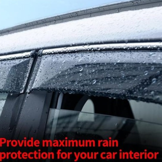 Window Air Guard Deflectors Compatible With 2007-2017 Freightliner