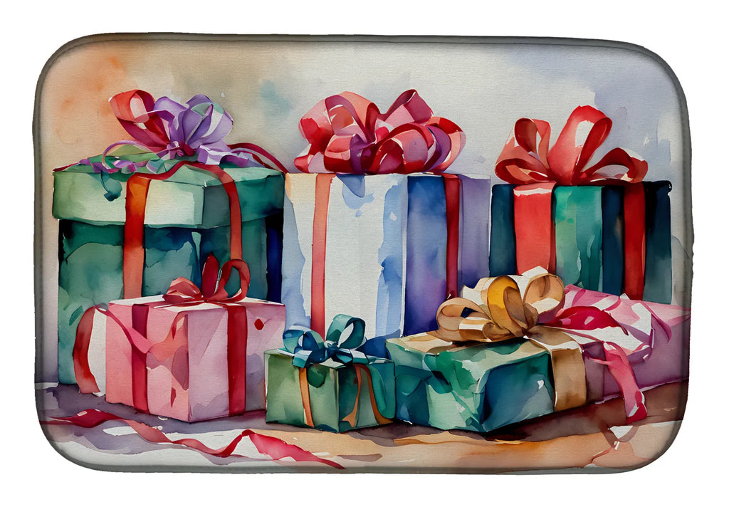 Christmas Gifts Dish Drying Mat Absorbent Dish Drying Mat Pad