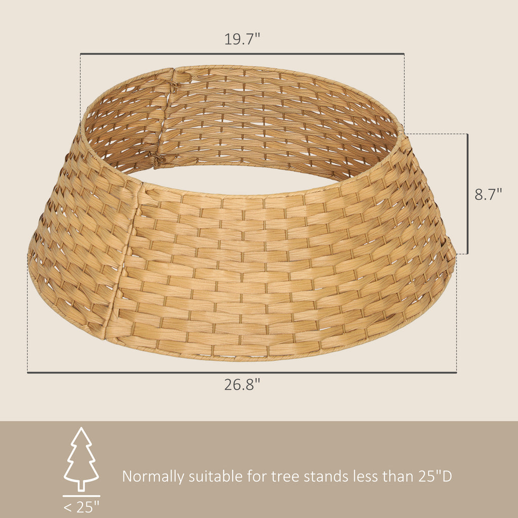 Woven Look Christmas Tree Collar, 27 in