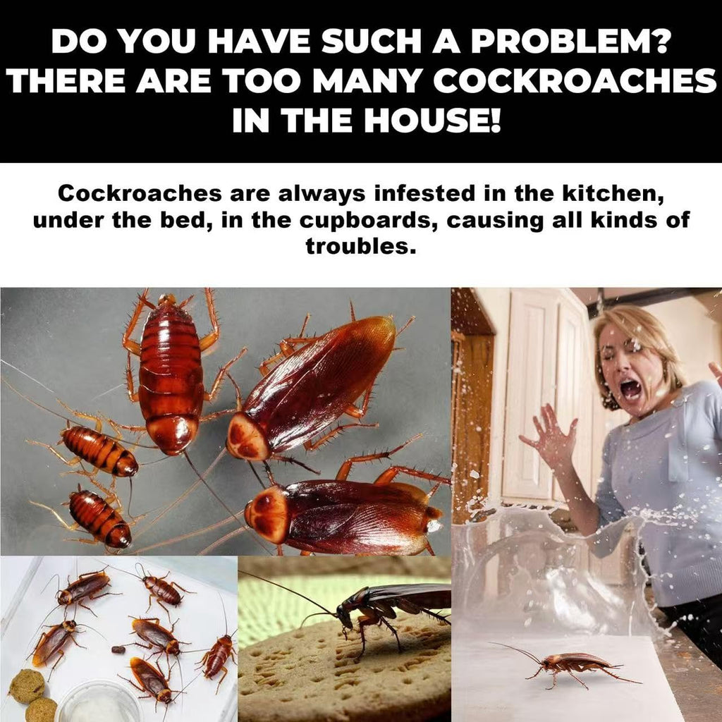 12Pcs In 1 Box, Roach Bait Gel Roach Traps Roach Repellent, Cockroach