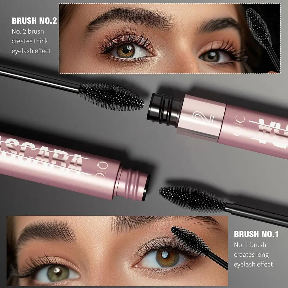 Double Head Black Mascara-black