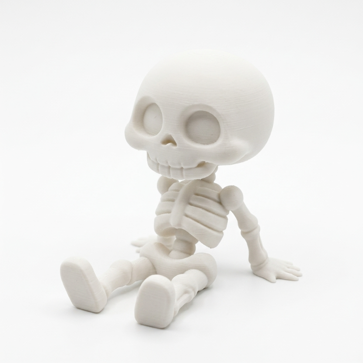 Skeleton Phone Stand, Halloween Skull Phone Holder, Creative Desk Decor