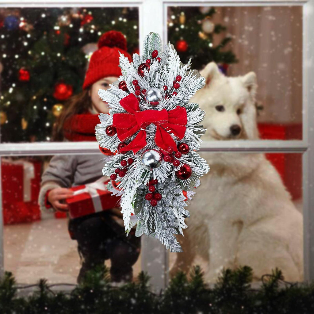 Handmade Wreaths, Christmas Staircase Decorations, Floral Ornaments