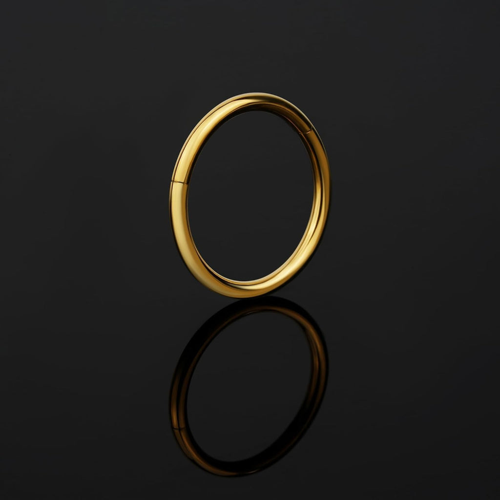 16g- Steel Hoop-rose Gold-10-1