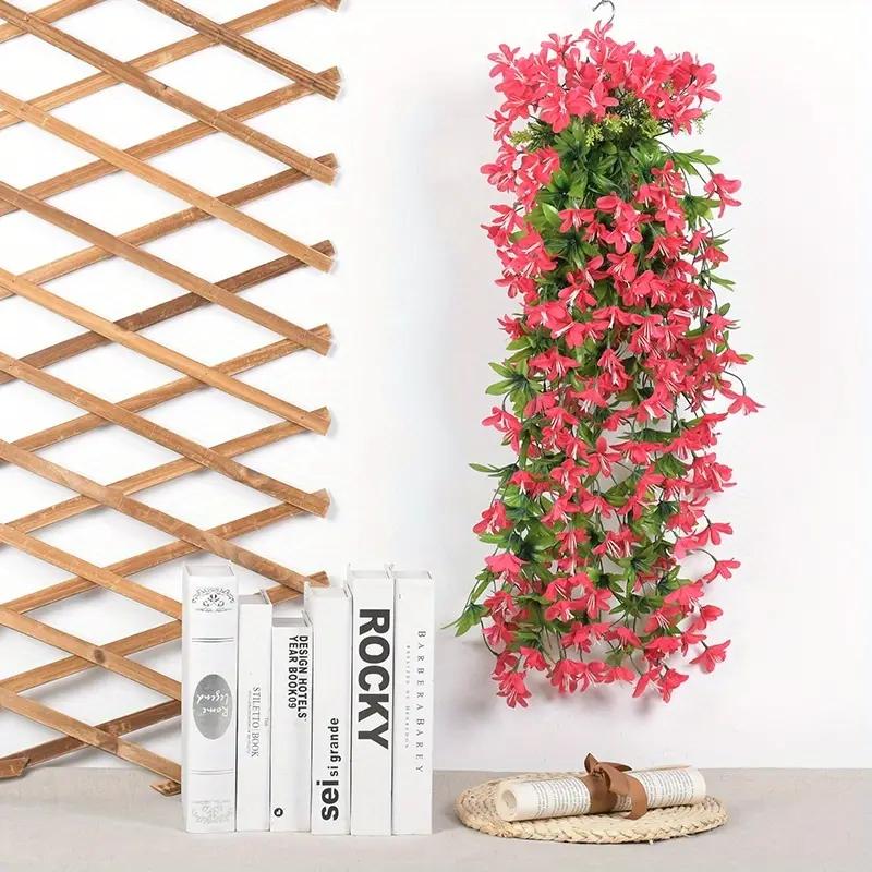 Rustic Farmhouse Style Retro Artificial Flower Wall Hanging For Home
