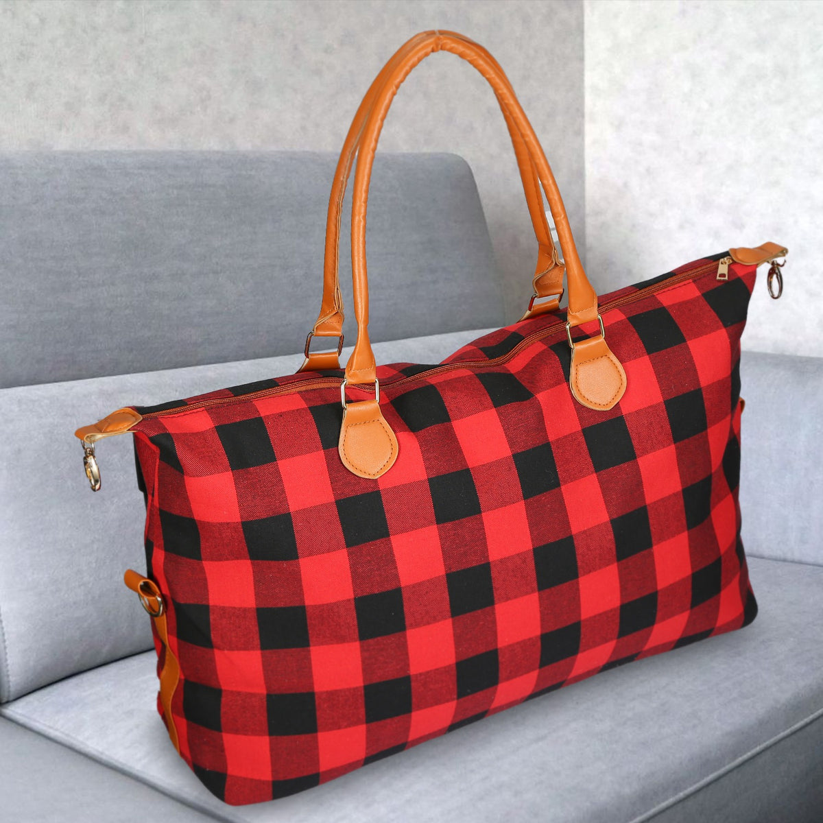 1Pc Women Duffle Bag Travel Luggage Bags Weekend Overnight Bag Tote