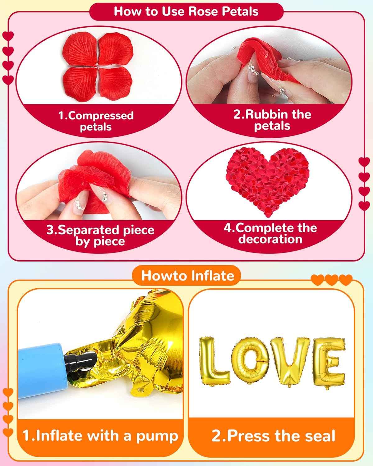 Kaduos 1054 Valentine's Day Balloon Kit