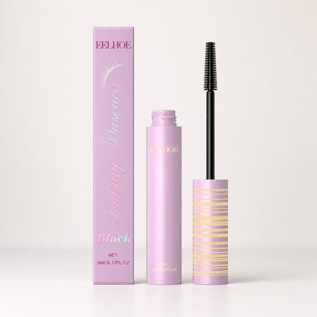 Eelhoe Lengthening And Curling Mascara, Black, 5 Ml