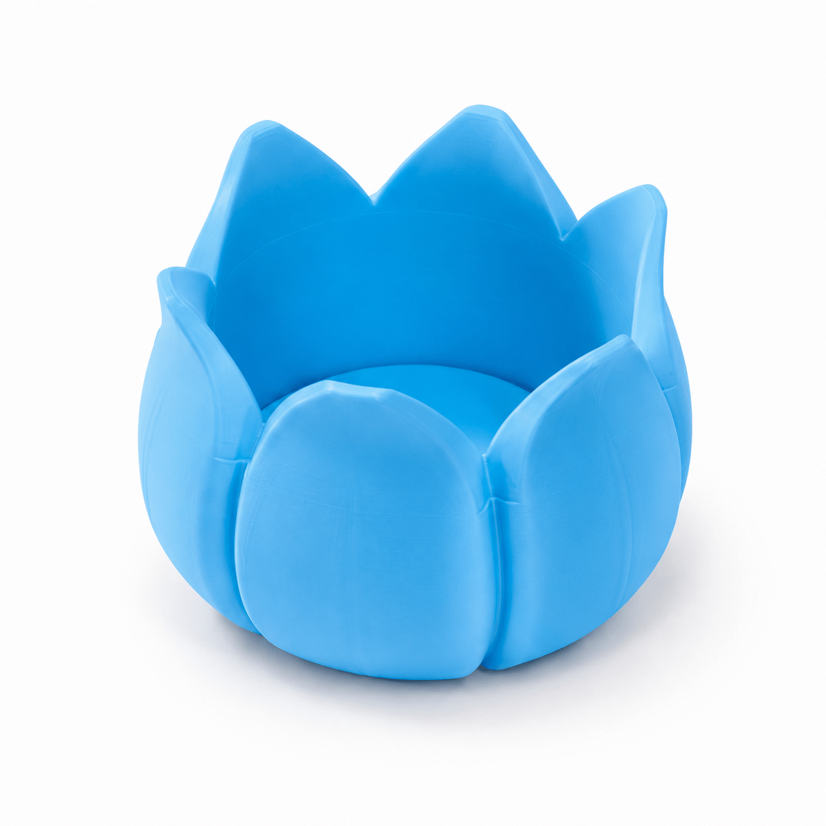 Tulip Flower Mahjong Dice Tray, 3D Printed Dice Holder For Mahjong Game