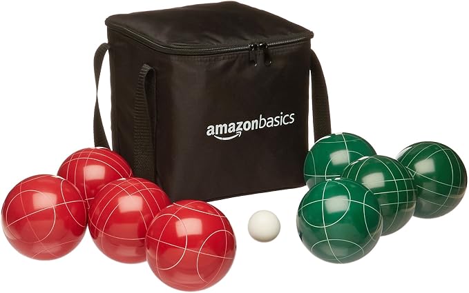 100mm Bocce Ball Set For Outdoor Lawn Games And Family Recreation