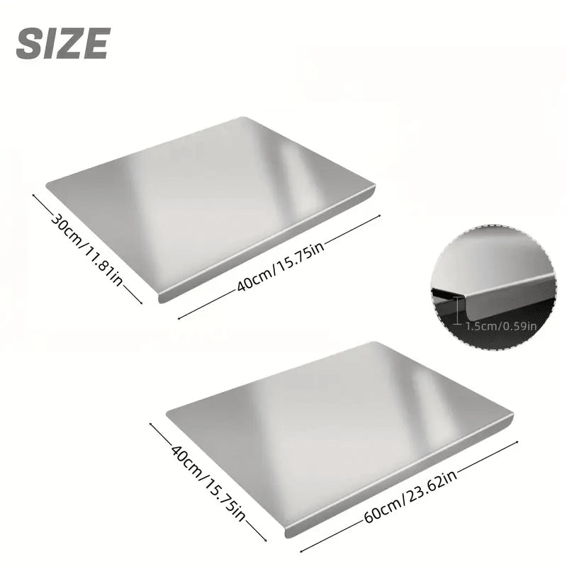 Stainless Steel Cutting Board For Kitchen - Large 304 Chopping Boards