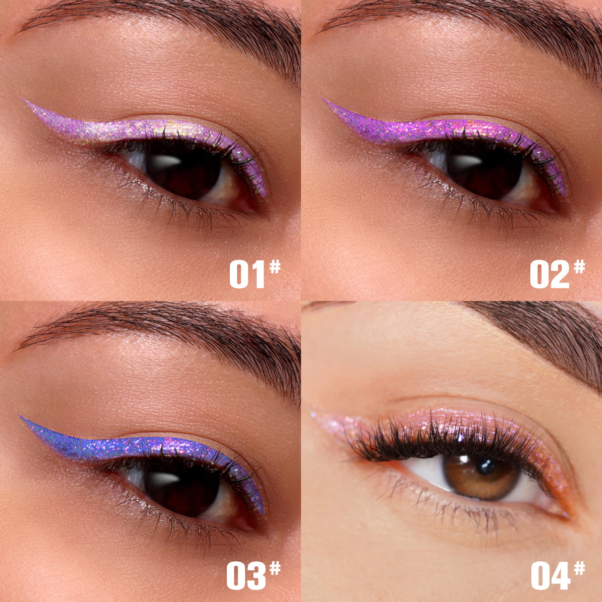 Phofay Liquid Glitter Eyeliner Set