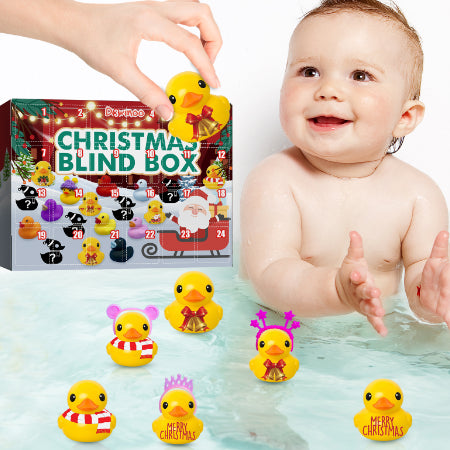 Dowmoo Christmas Rubber Duck Advent Calendar Christmas Rubber Duck Toy