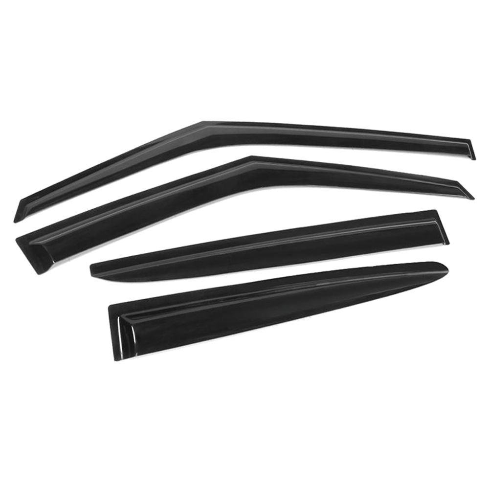 Fits 11-18 Hyundai Veloster Window Visors Acrylic Sun Guard Rain