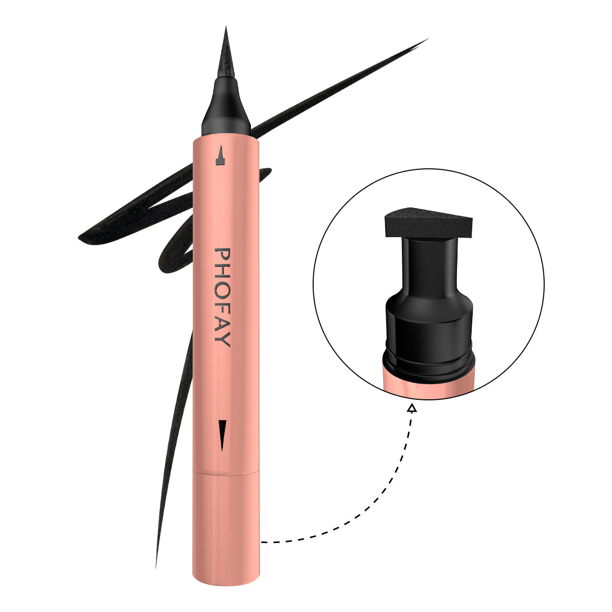 Phofay Double Head Seal Liquid Eyeliner