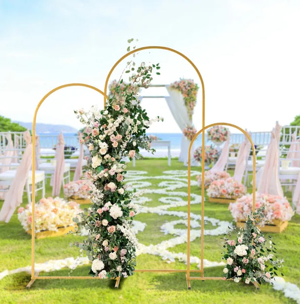 5.9ftand4.9ftand3.9ft Three-piece Set Wedding Top Iron Art Wedding Iron