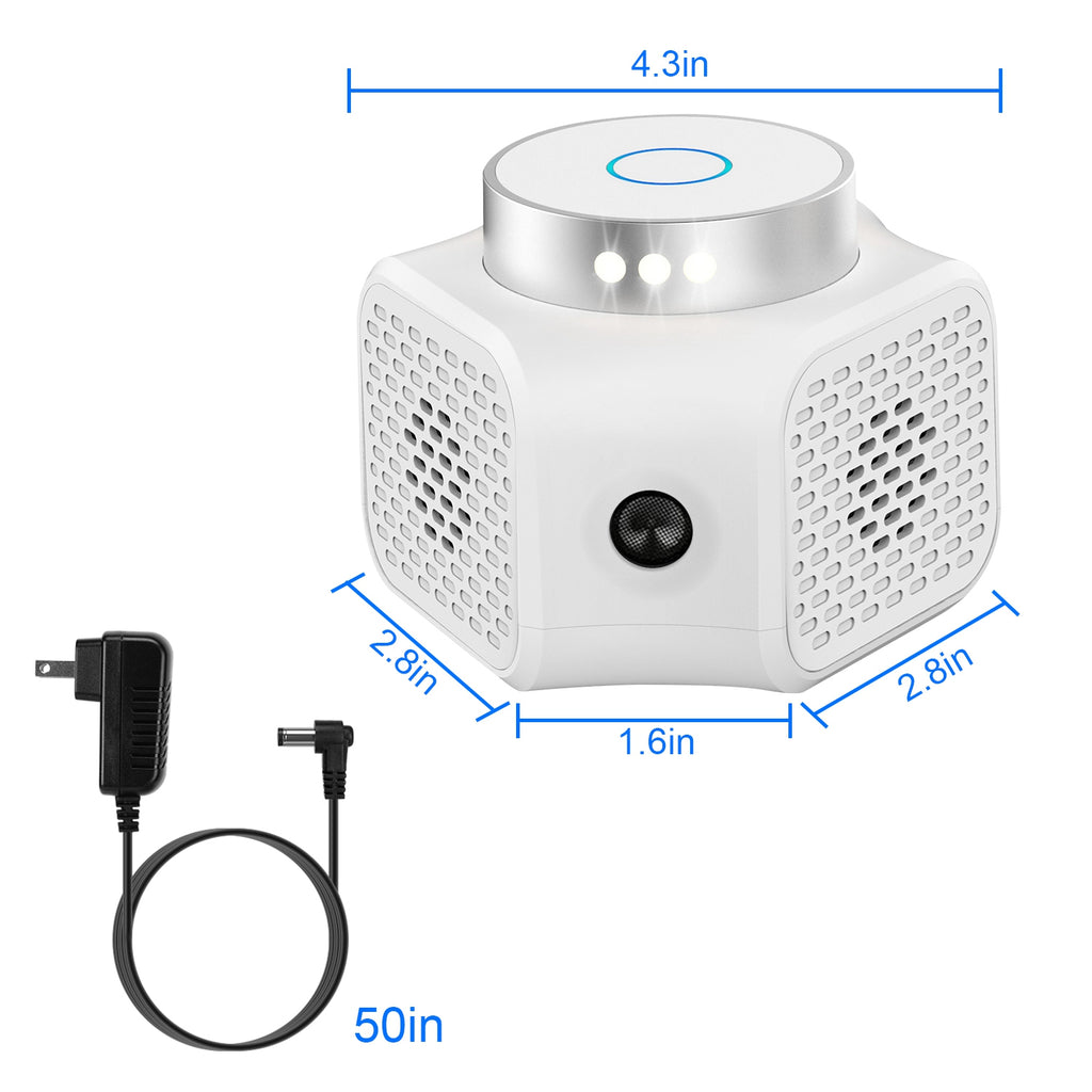 1Pc 360 Degree Ultrasonic Rodent Chaserindoor With Ultrasonic Sound