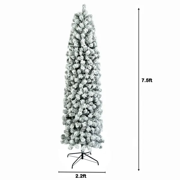 Pencil Flocking Christmas Tree