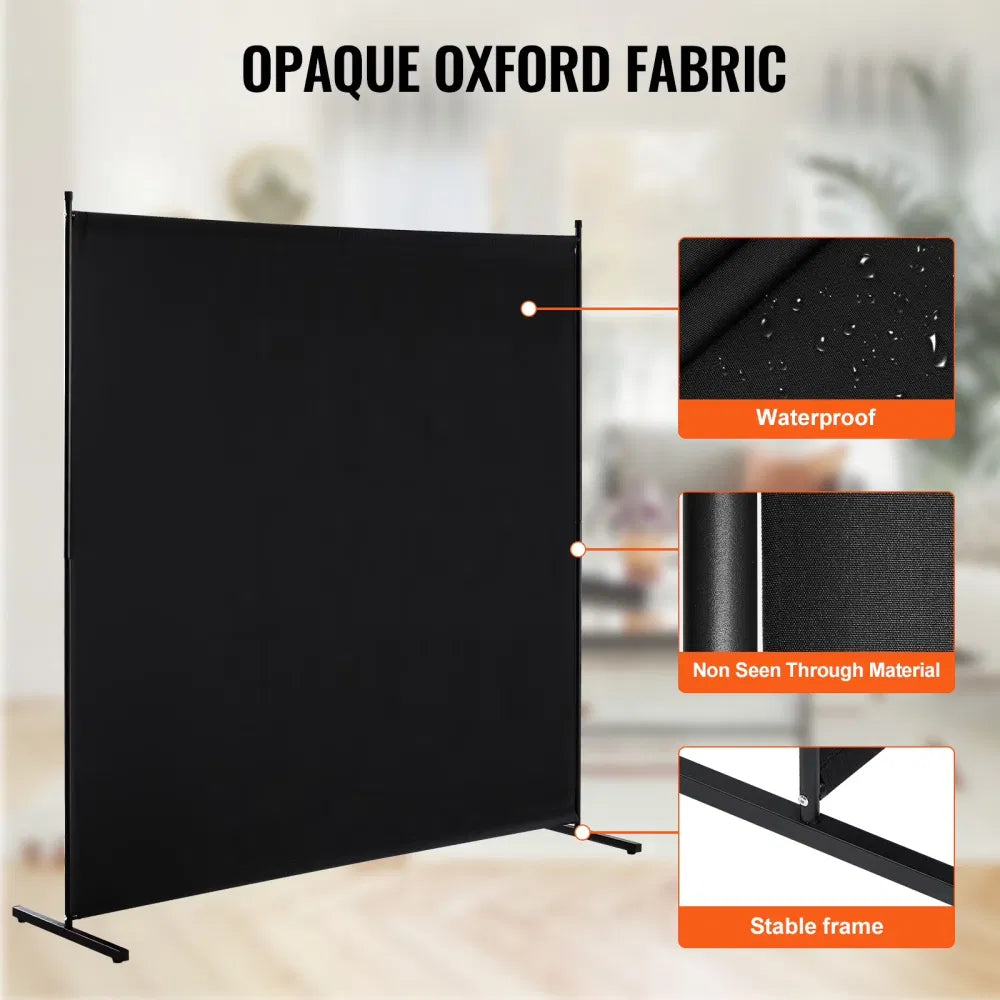 Space Partition, One-panel Privacy Barrier, 6FT Indoor Privacy Shield