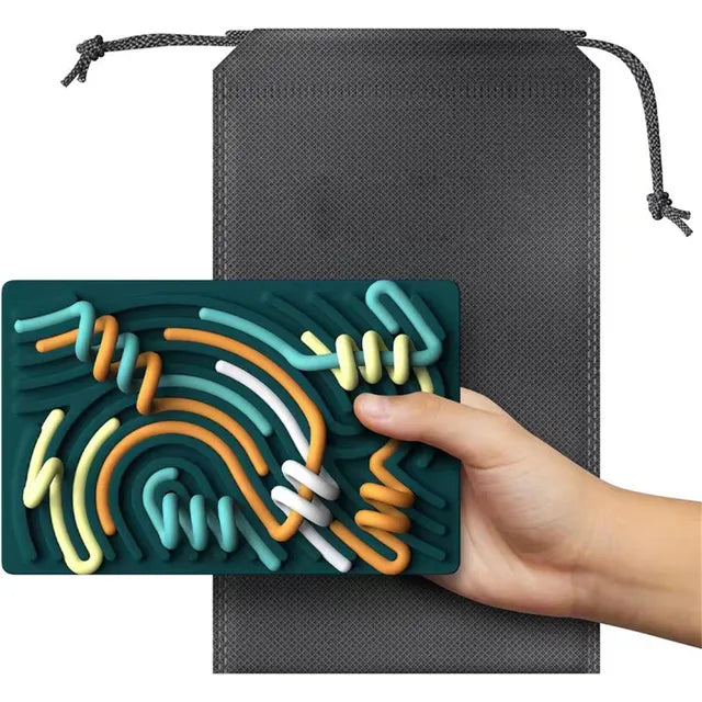 Sensory Activity Board-dark Green