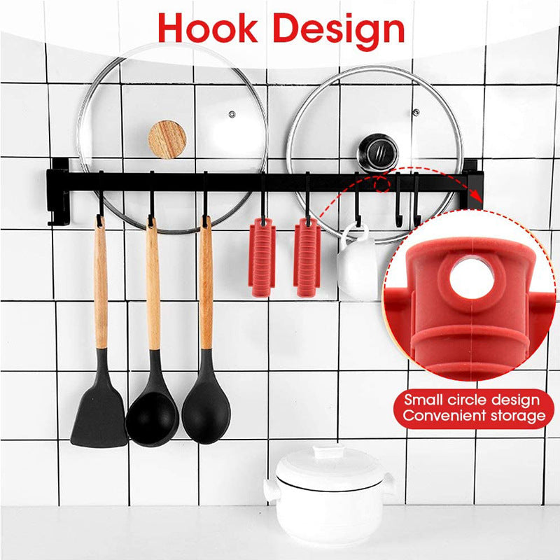 High-temperature Resistant And Anti Slip Pot Ear Clip -red 3pcs