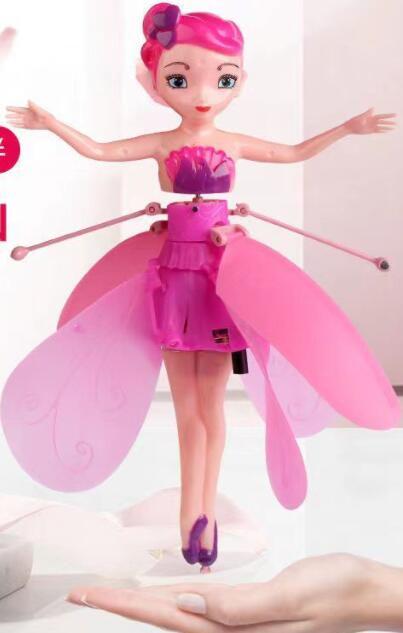 Magical Flying Toy Doll With Crystal Wings, Girls Gifts, Interactive
