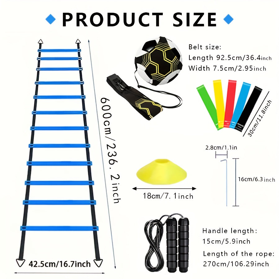 Outdoor Agility Ladder Training Set