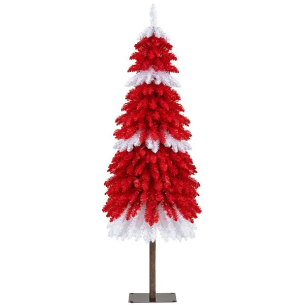 5ft Strawberry Shortcake Christmas Tree - 301 Branch Tips, 100 Warm
