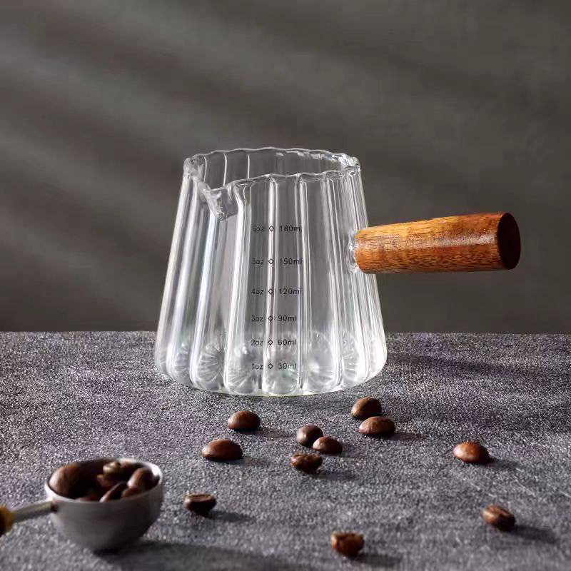 1 Pcs 180ml Mini Coffee Cup, Glass Milk Cup, Italian Coffee Cup