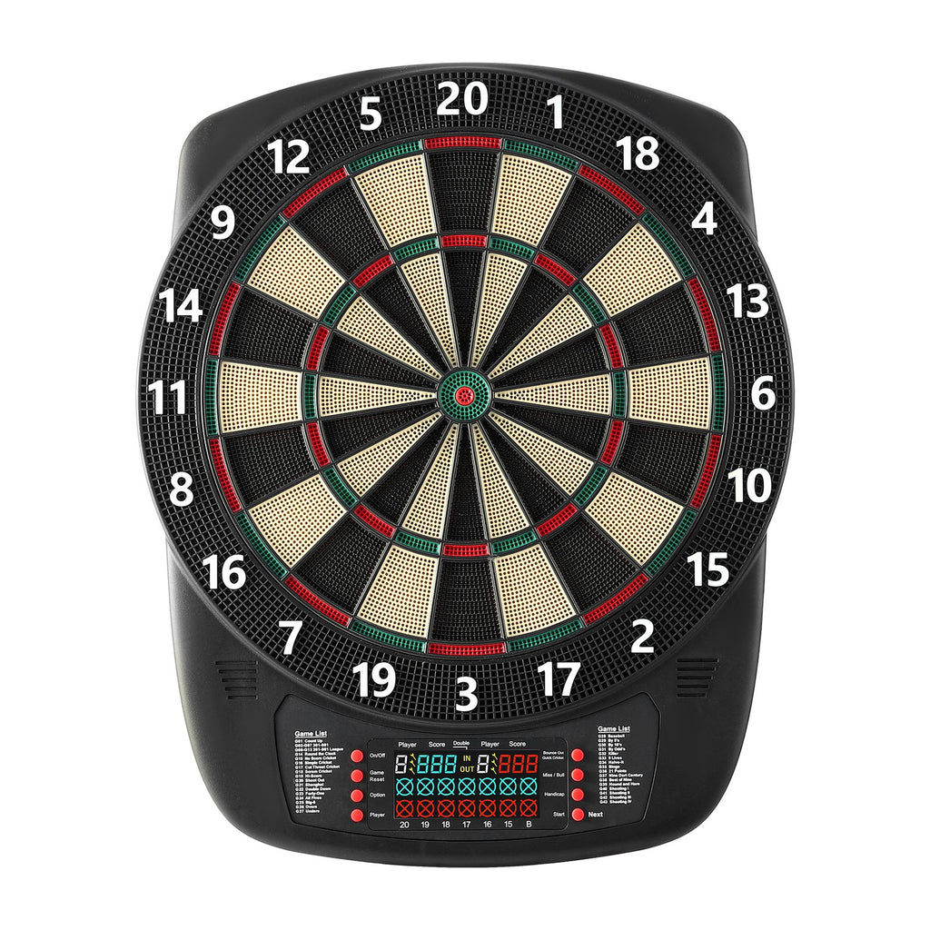 Electronic Dart Board, 13.5" Target Dartboard With 43 Games & 200+
