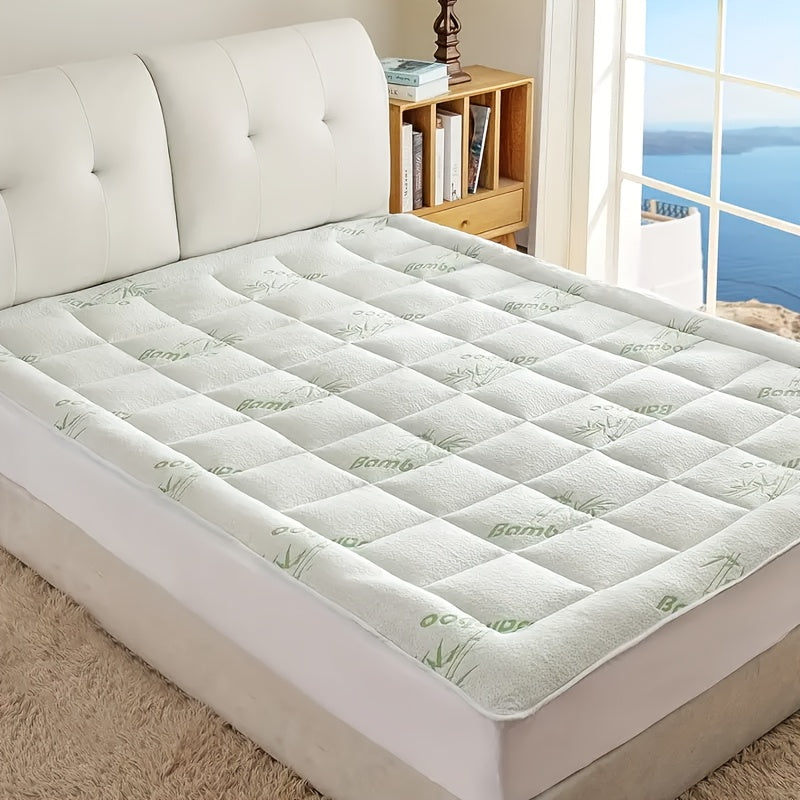 Sleep Solution Ultra Soft Queen Size Mattress Topper - Rayon Derived