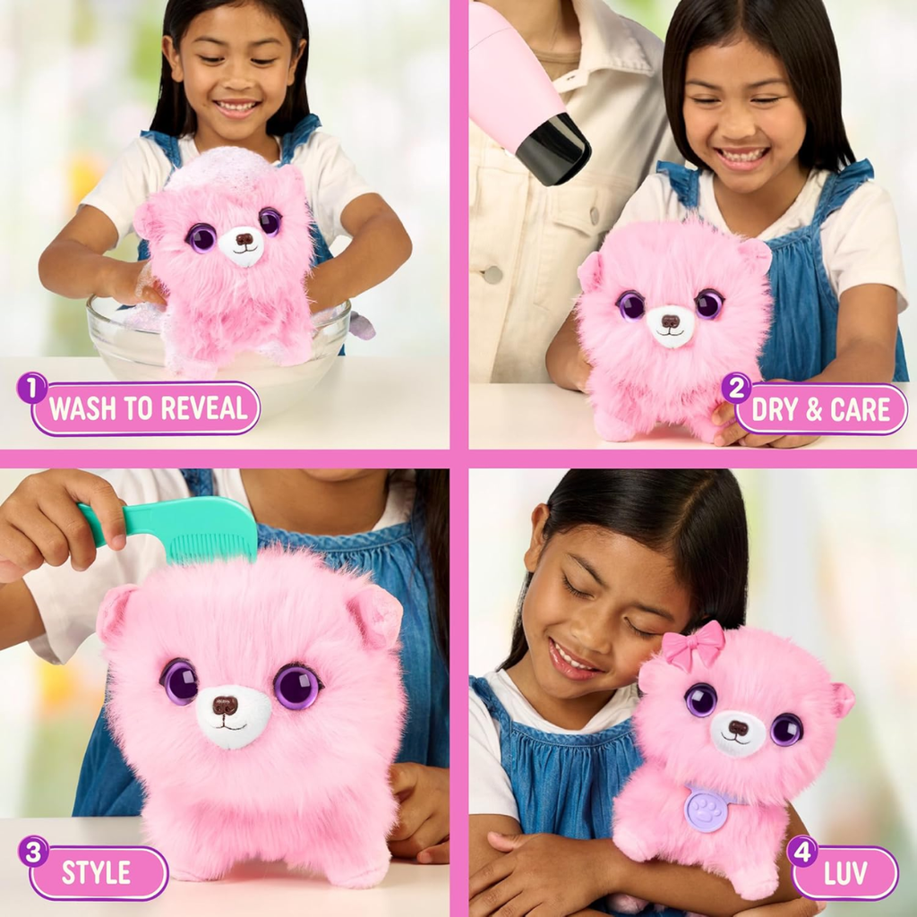 Surprise Pet, Mystery Plush Toy, Wash To Reveal Wash To Reveal 1 Of 3