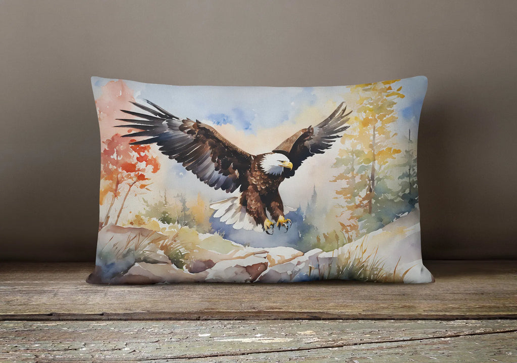 Watercolor Birds Throw Pillow Throw Pillow For Indoor Couch Bed Outdoor
