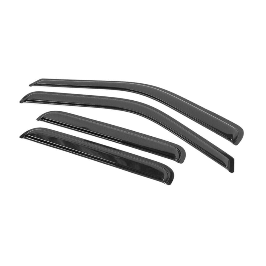 For F250 F350 F450 F550 Superduty Acrylic Window Visors 4Pc Set