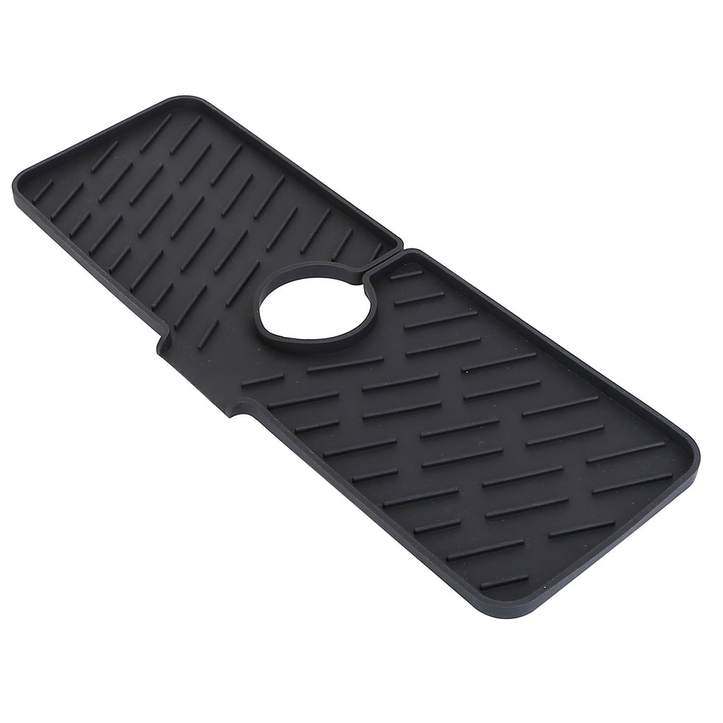 1Pc Silicone Faucet Mat Kitchen Sink Splash Guard Drain Mat Drying Pad