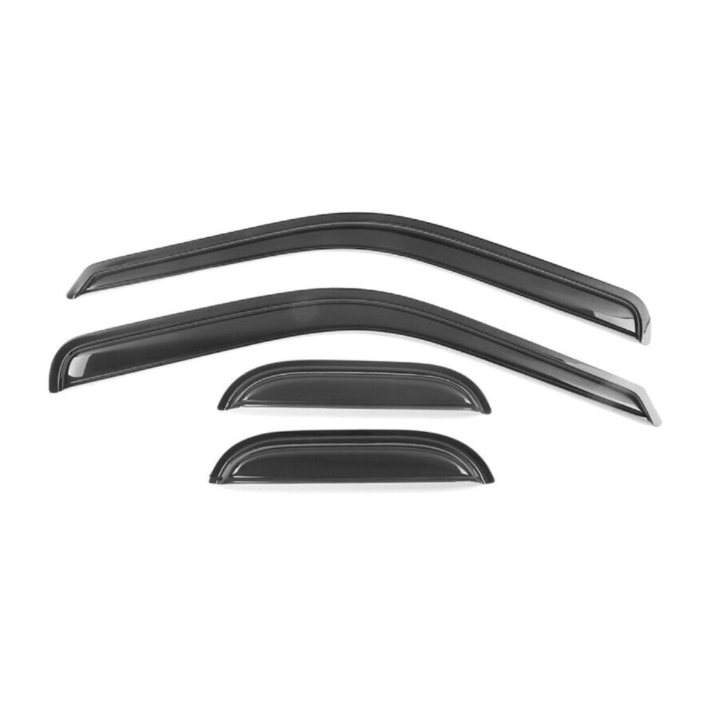 For Ford Super Duty Extended Cab Window Visor Vent Rain Guard 4PCS