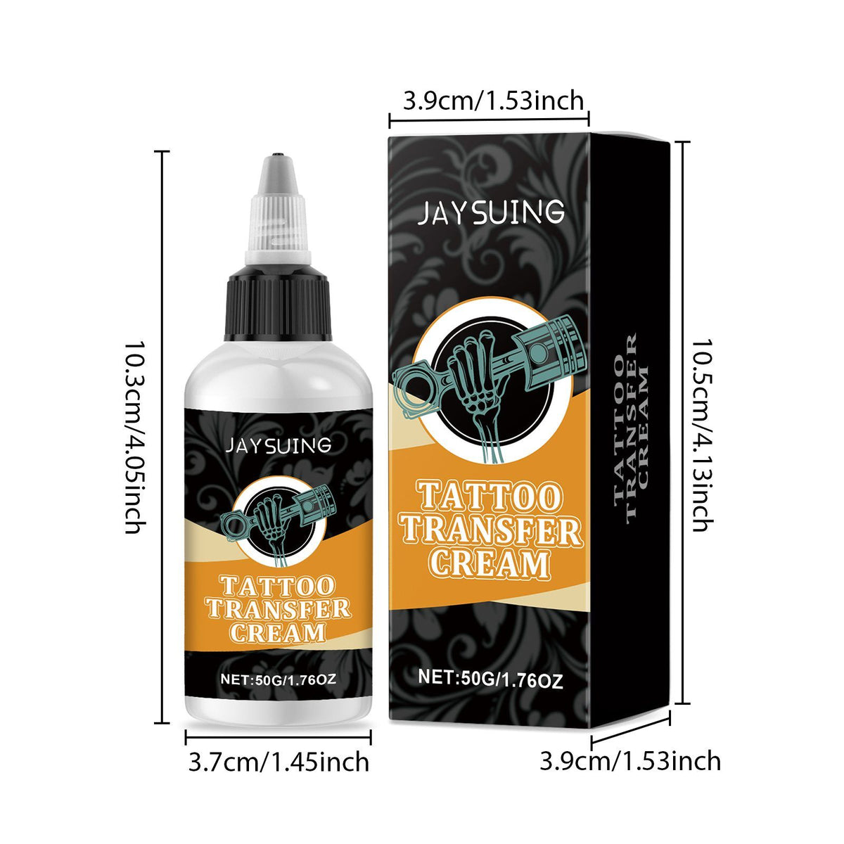 Jaysuing Tattoo Stencil Transfer Gel, 50 G