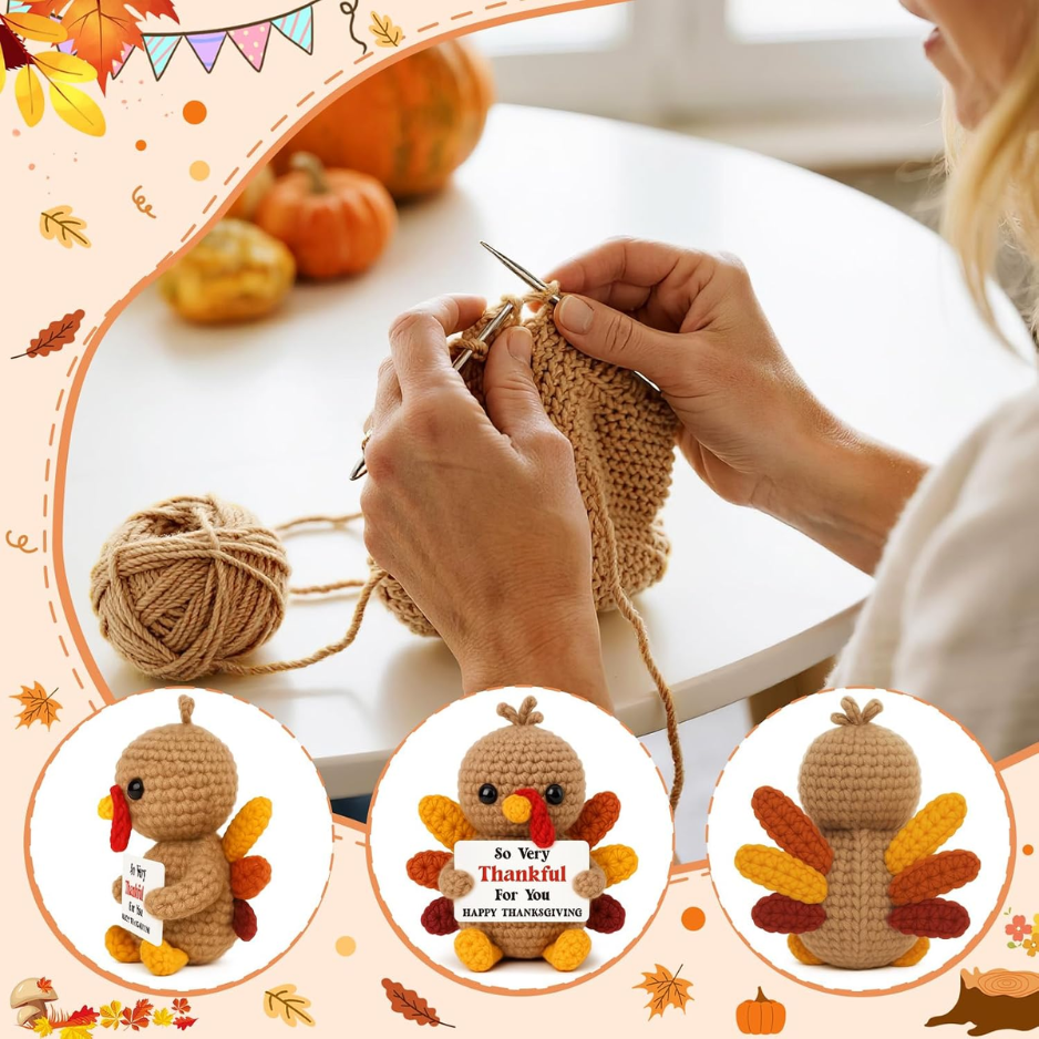 Fall Decorations For Home Fall Thanksgiving Gifts Turkey Crochet