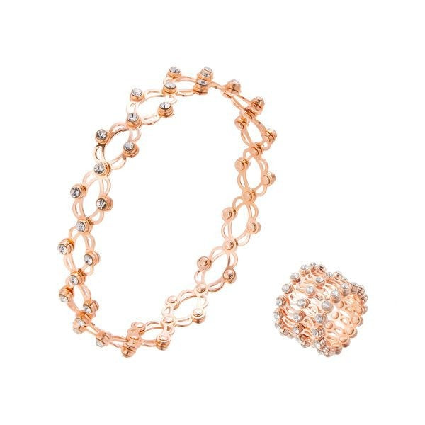 Rose Gold Telescopic Ring