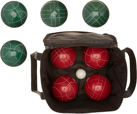 100mm Bocce Ball Set For Outdoor Lawn Games And Family Recreation
