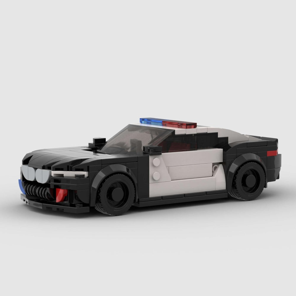 318PCS City Police Car Toy DIY City Car Building Bricks