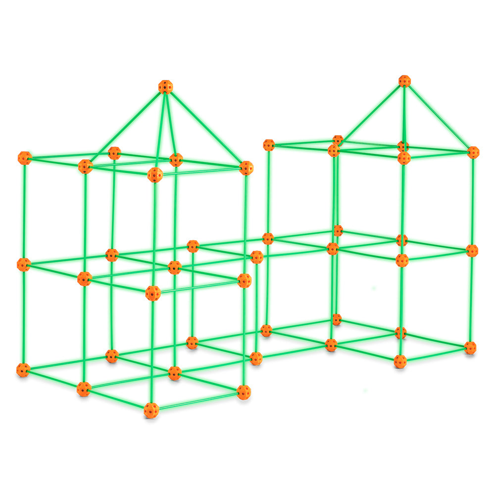 Vevor Tent Fort Building Kit For Kid Glow In The Dark STEM Construction