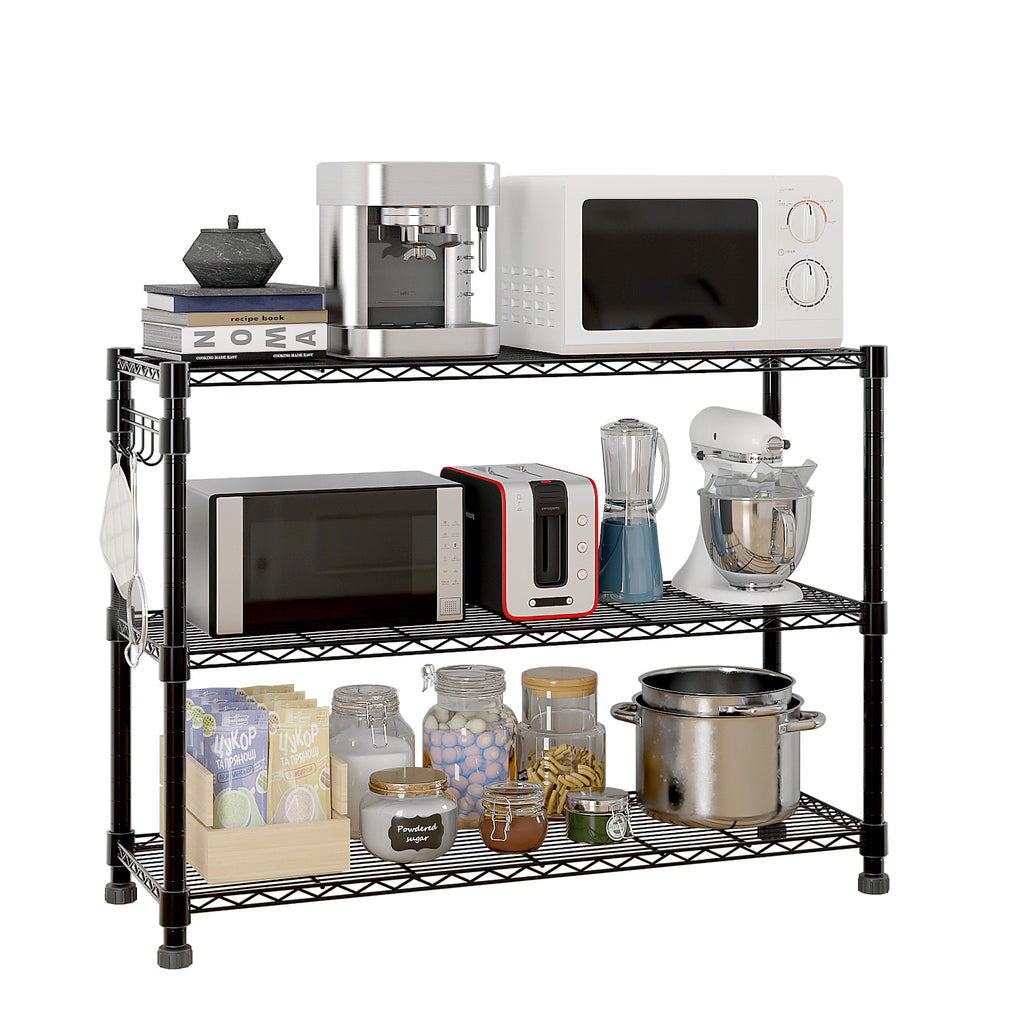 6-Tier Disassembly And Free Assembly Nsf-certified Steel Wire Shelving