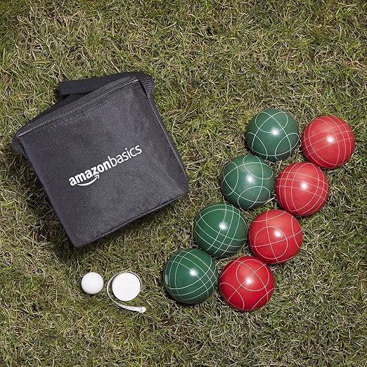 100mm Bocce Ball Set For Outdoor Lawn Games And Family Recreation