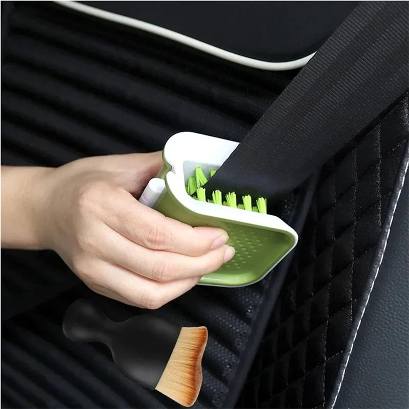 U-shaped Cleaning Brush,multi-purpose Car Seat Belt Cleaning Brush