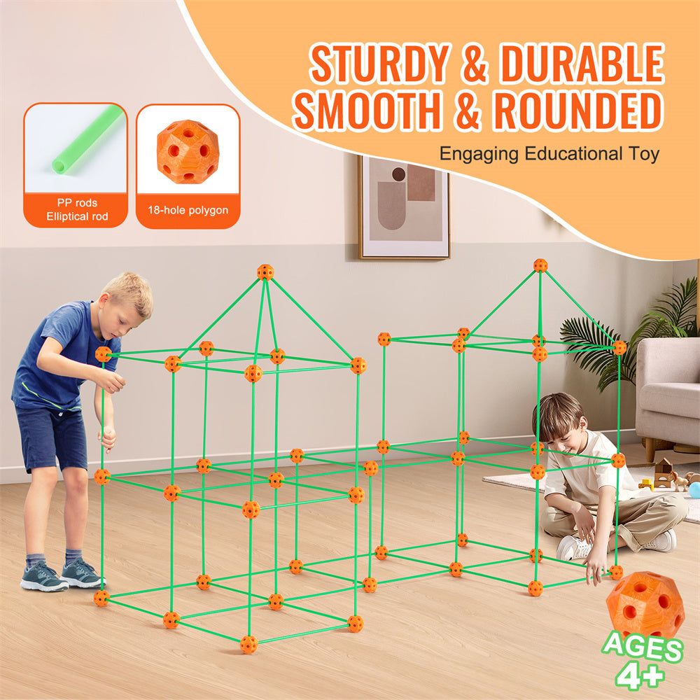 Vevor Tent Fort Building Kit For Kid Glow In The Dark STEM Construction