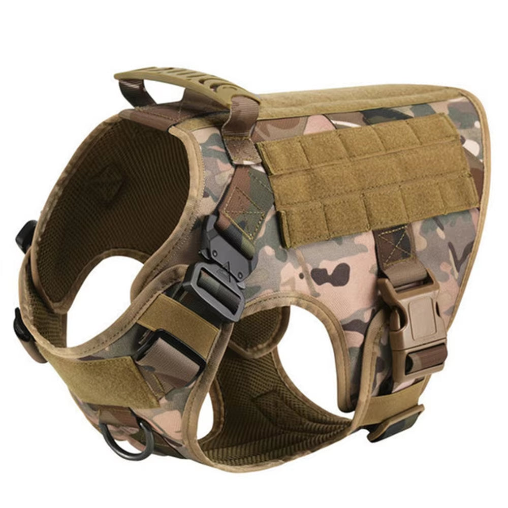 Pet Harness Luxury Dog Leash Set Chest Dog Nylon Camouflage Dog Harness