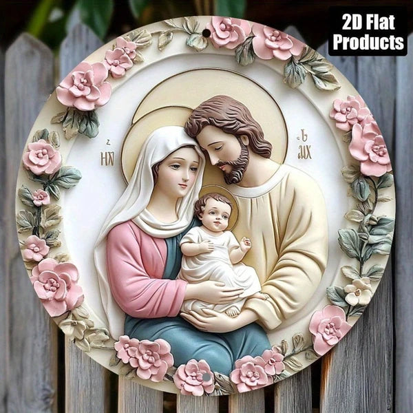 2D Flat Wooden Sign Wall Decor, "" Sign Wall Decor, Decor, 8x8 Inch