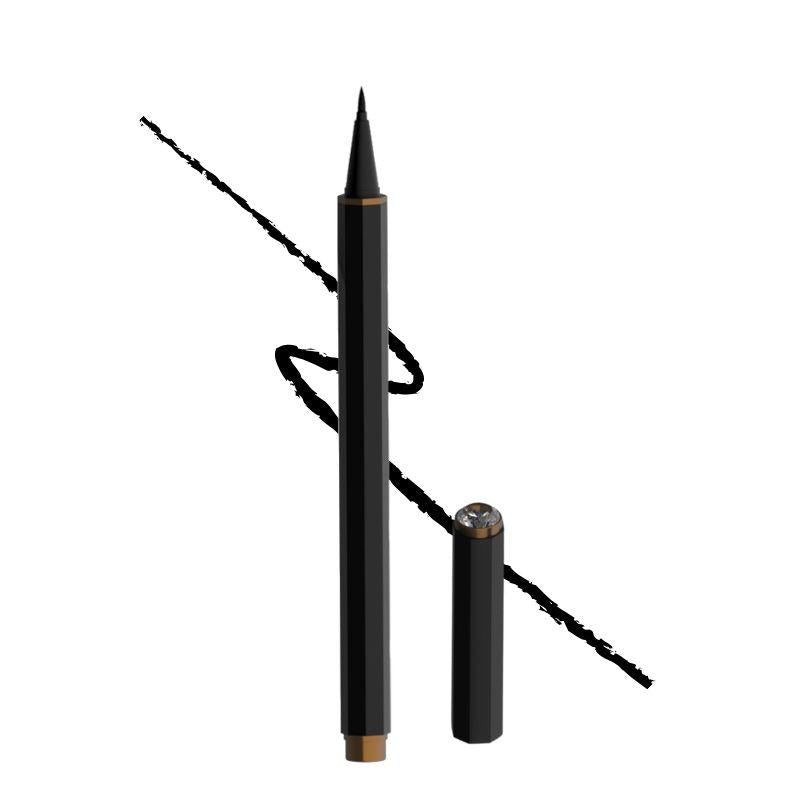 Precision Tip Waterproof Eyeliner - Long-lasting, Quick-drying